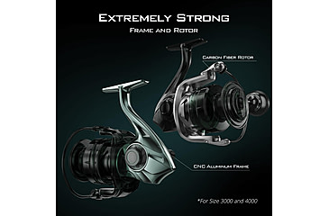 Image of Kast King Kapstan Elite High Speed Saltwater Spinning Reel, 6.2:1, 13.9oz, KKRLSPNKPEHSS30