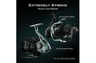 Image of Kast King Kapstan Elite High Speed Saltwater Spinning Reel, 6.2:1, 13.9oz, KKRLSPNKPEHSS30