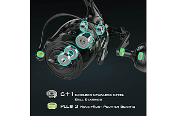 Image of Kast King Kapstan Elite High Speed Saltwater Spinning Reel, 6.2:1, 13.9oz, KKRLSPNKPEHSS30