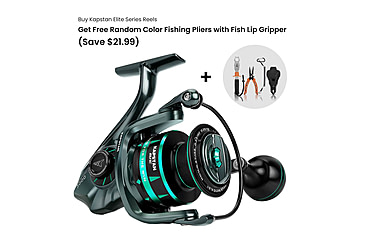 Image of Kast King Kapstan Elite High Speed Saltwater Spinning Reel, 6.2:1, 13.9oz, KKRLSPNKPEHSS30