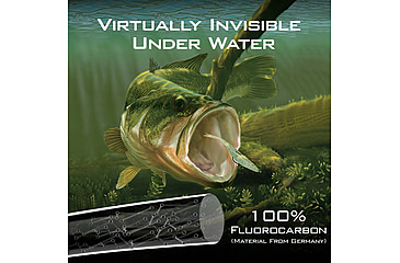 Image of Kast King Kovert Fluorocarbon Fishing Line, Clear, 10 lb/200 yd, KKLIFLOKO200YCL10