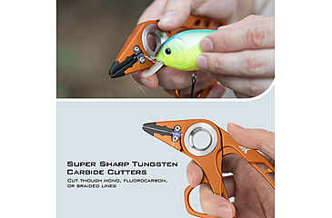 Image of Kast King Micro Gila Plier, Burnt Orange, 6in, KKTATLSPLR6SALMIGIBT