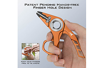 Image of Kast King Micro Gila Plier, Burnt Orange, 6in, KKTATLSPLR6SALMIGIBT