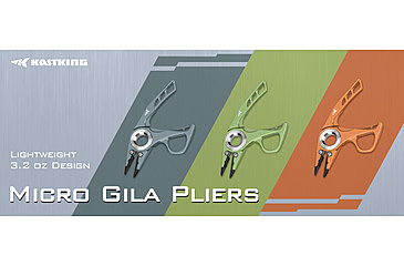 Image of Kast King Micro Gila Plier, Burnt Orange, 6in, KKTATLSPLR6SALMIGIBT
