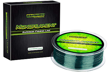 Image of Kast King Worlds Premium Monofilament Fishing Line, Max Green, 8 lb/150 yd, KKLIMONTPM150YMGN8