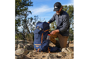 Image of Kelty Glendale 85L Backpack, Blue/Cathay Spice, 85 Liter, 22631023PGB