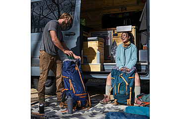 Image of Kelty Glendale 85L Backpack, Duck Green/Ginger Bread, 85 Liter, 22631023DUG