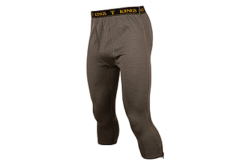 Image of Kings Camo XKG Foundation 260 Zip Off Merino Bottom Baselayer - Mens, Olive, Extra Large, XKG4104-OLV-XL