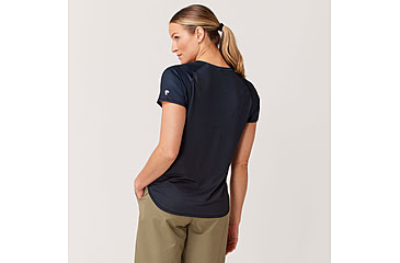 Image of Krimson Klover Tori Short Sleeve Sunshirt - Womens, Stripe Wave, Small, S24601-944-S