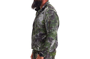 Image of Kryptek Arma Fleece 1/2 Zip Shirt - Mens, ALTITUDE, L, 19ARMZA5