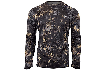 Image of Kryptek Aura Long Sleeve Shirt - Mens, OBSKURA NOX, XS, 22AURLSNO2
