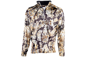 Image of Kryptek Fleece Collection Cronos 1/2 Zip Jackets - Mens, Skyfall, Large, 18CROLSZSF5