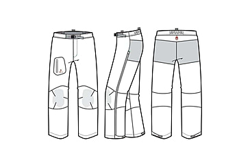 Image of Kryptek Koldo Rain Pants - Men's, Extra Large, Regular Inseam, Highlander, 15KOLBH6