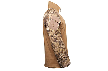 Image of Kryptek Tactical Long Sleeve Zip - Mens, Coyote/Highlander, Extra Large, 19TACZLSCTH6