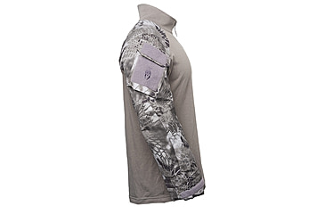 Image of Kryptek Tactical Long Sleeve Zip - Mens, Dark Charcoal/Raid, 2XL, 19TACZLSDCR7