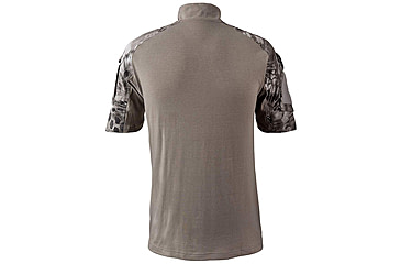 Image of Kryptek Tactical Short Sleeve Rugby - Mens, Coyote/Highlander, Large, 19TACRSSCTH5