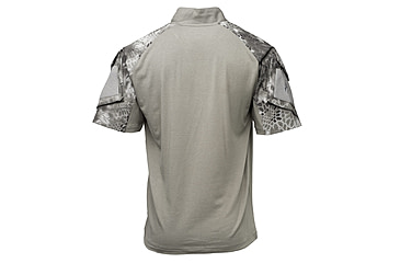 Image of Kryptek Tactical Short Sleeve Rugby - Mens, Dark Charcoal/Raid, Extra Large, 19TACRSSDCR6