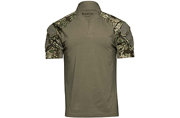 Image of Kryptek Tactical Short Sleeve Rugby - Mens, Obskura Transitional, 2XL, 19TACRSSTSSG7