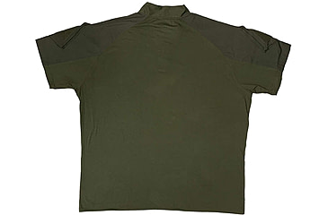 Image of Kryptek Tactical Short Sleeve Rugby - Mens, Ranger Green, Medium, 19TACRSSRG4