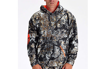 Image of Kryptek Tartaros Hoodie - Mens, Obskura Skyfall/Blaze, L/Reg, 15TART2SFBLZ5
