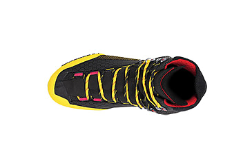 Image of La Sportiva Aequilibrium ST GTX Mountaineering Boots - Mens, Black/Yellow, 43.5 Euro, ZFMS098-K00Y00-43.5
