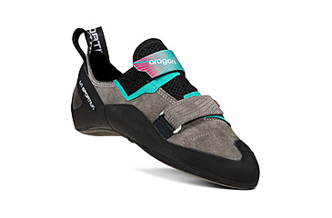 Image of La Sportiva Aragon Climbing Shoes - Womens, Clay/Hibiscus, 36.5, ZFCS023-G09P02-36.5