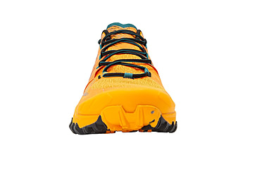 Image of La Sportiva Bushido III GTX Road Running Shoes - Mens, Papaya/Everglade, 46.5, 56X-102733-46.5