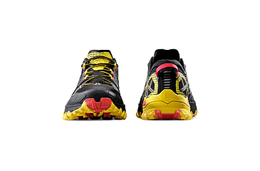Image of La Sportiva Bushido III Road Running Shoes - Mens, Black/Yellow, 45, 56S-999100-45