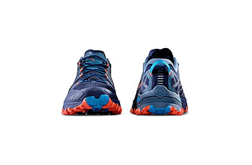 Image of La Sportiva Bushido III Road Running Shoes - Mens, Deep Sea/Cherry Tomato, 44.5, 56S-643322-44.5