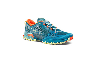 Image of La Sportiva Bushido III Road Running Shoes - Womens, Everglade/Zest, 40.5, 56T-733736-40.5