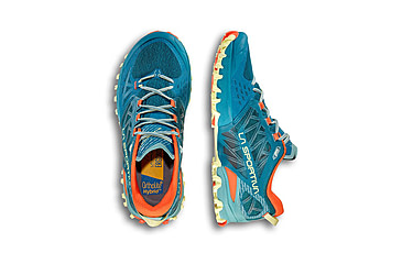 Image of La Sportiva Bushido III Road Running Shoes - Womens, Everglade/Zest, 40.5, 56T-733736-40.5