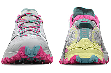 Image of La Sportiva Bushido III Wide GTX Road Running Shoes - Womens, Moon/Springtime W, 42, 56V-913411W-42