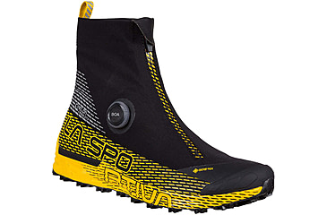 Image of La Sportiva Cyklon Cross GTX Shoes - Mens, Black/Yellow, 44, 56C-999100-44