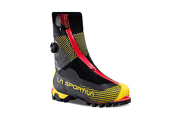 Image of La Sportiva G-Summit Mountaineering Boots - Mens, Black/Yellow, 38.5, 31M-999100-38.5