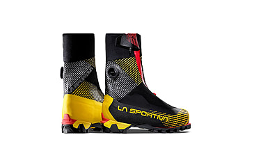 Image of La Sportiva G-Summit Mountaineering Boots - Mens, Black/Yellow, 38.5, 31M-999100-38.5