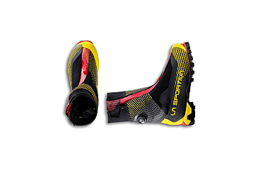Image of La Sportiva G-Summit Mountaineering Boots - Mens, Black/Yellow, 38.5, 31M-999100-38.5