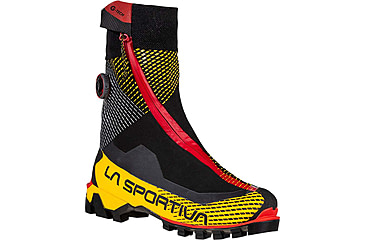 Image of La Sportiva G-Tech Mountaineering Shoes - Men's, Black/Yellow, 38.5, 31F-999100-38.5