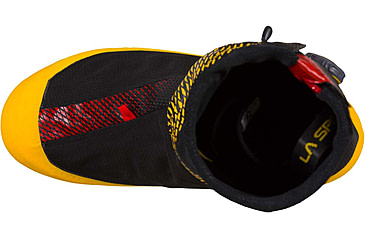 Image of La Sportiva G2 Evo Mountaineering Boots - Men's, 43 Euro, Medium, Black/Yellow, 21U-999100-43