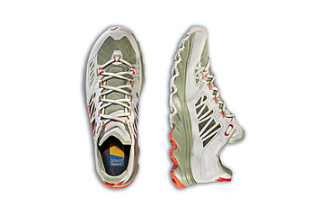 Image of La Sportiva Helios III Trail Running Shoes - Womens, Tea/Cherry Tomato, 38.5, 46E-730322-38.5