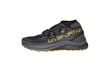Image of La Sportiva Jackal II Boa Running Shoes - Mens, Black/Savana, 44.5, ZFRS098-K00E32-44.5