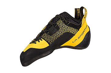 Image of La Sportiva Katana Lace Climbing Shoes - Mens, Yellow/Black, 36.5, ZFCS029-Y00K00-36.5