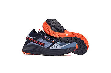 Image of La Sportiva Levante Running Shoes - Womens, Moonlight/Cherry Tomato, 43.5, 56W-644322-43.5