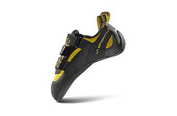 Image of La Sportiva Miura VS Climbing Shoes - Mens, Black/Yellow, 39.5, ZFCS036-K00Y00-39.5