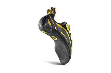 Image of La Sportiva Miura VS Climbing Shoes - Mens, Black/Yellow, 39.5, ZFCS036-K00Y00-39.5