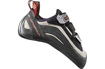 Image of La Sportiva Miura VS Climbing Shoes - Womens, White/Cherry Tomato, 36, ZFCS037-W00R22-36