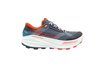 Image of La Sportiva Prodigio Max Road Running Shoes - Mens, Night Sky/Mountain Red, 42 Euro, ZFRS104-B46R24-42