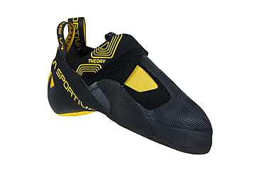 Image of La Sportiva Theory Climbing Shoes - Mens, Yellow/Black, 44.5, ZFCS020-Y00K00-44.5
