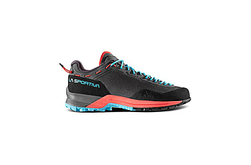 Image of La Sportiva TX Guide Approach Shoes - Womens, Carbon/Hibiscus, 37.5, 27O-900402-37.5