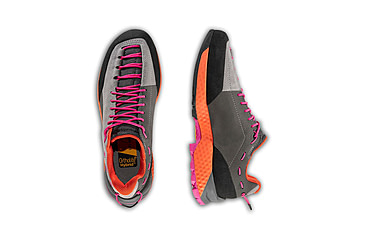 Image of La Sportiva TX Guide Leather Approach Shoes - Womens, Grey/Cherry Tomato, 36, 27T-901322-36