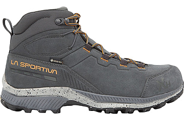 Image of La Sportiva TX Hike Mid Leather GTX Shoes - Mens, Metal/Hawaiian Sun, 43.5, 44N-917208-43.5